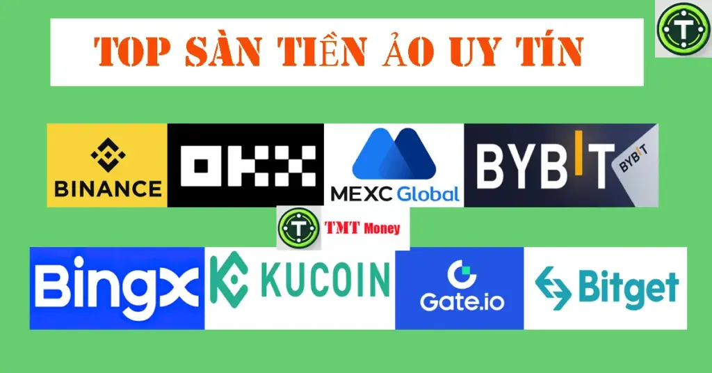 top san giao dich tien ao crypto uy tin